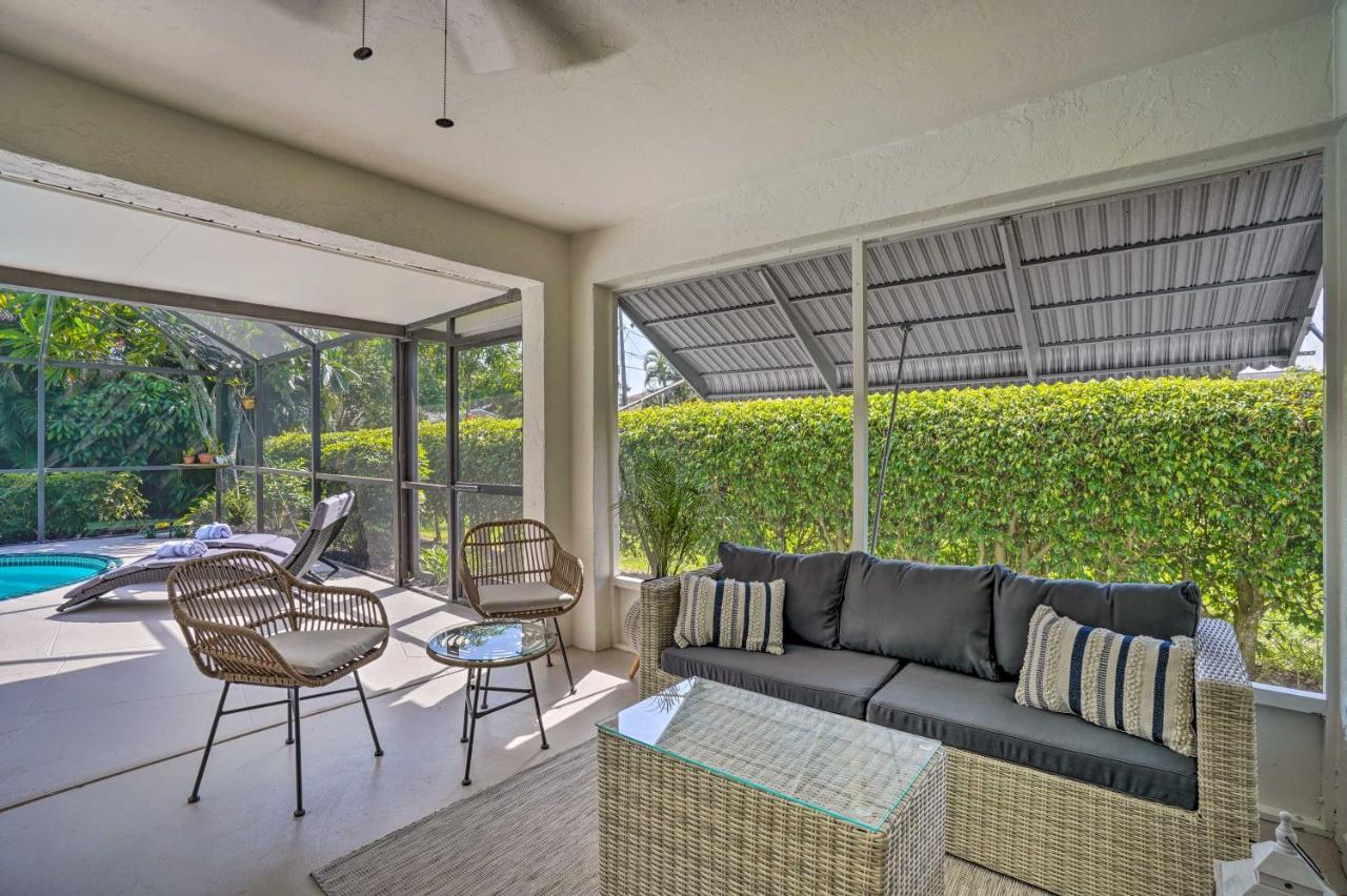 Naples Oasis With Screened Pool, Bike To Beach! Экстерьер фото