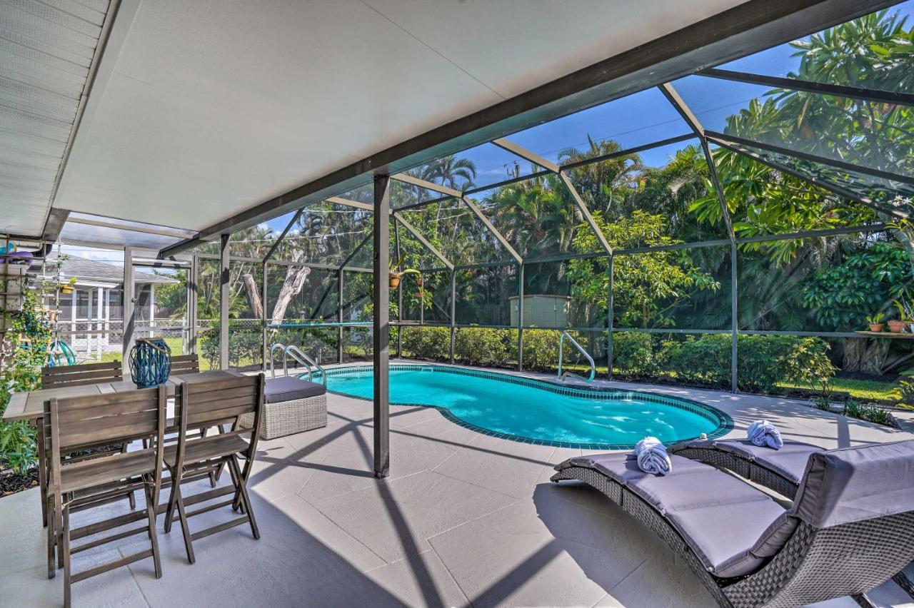 Naples Oasis With Screened Pool, Bike To Beach! Экстерьер фото